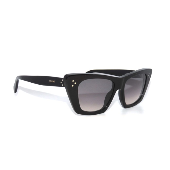 Celine CL40187I 01F 51 Black Grey Smoke  Gradient Sunglasses 40187I - Picture 4 of 7